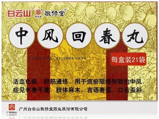 中风回春丸