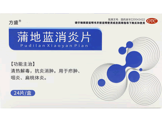 方盛蒲地蓝消炎片招商代理 24片 方盛制药