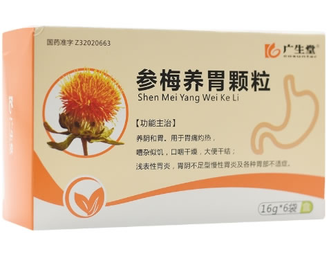 参梅养胃颗粒