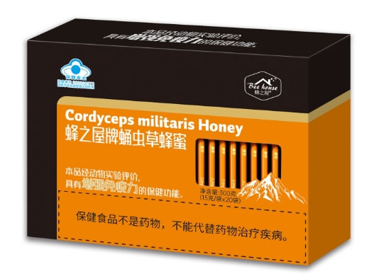 蜂之屋牌蛹虫草蜂蜜招商代理 