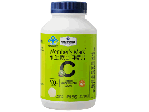 Member's Mark®维生素C咀嚼片招商代理 400片