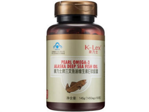 康力士K-Lex康力士牌三文鱼油维生素E软胶囊招商代理 100粒