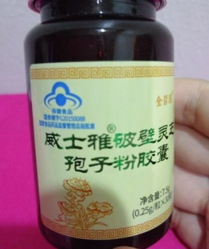 金碧园威士雅R破壁灵芝孢子粉胶囊招商代理 金碧园 30粒