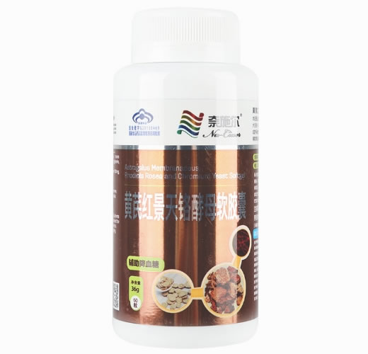 奈施尔黄芪红景天铬酵母软胶囊招商代理 60粒