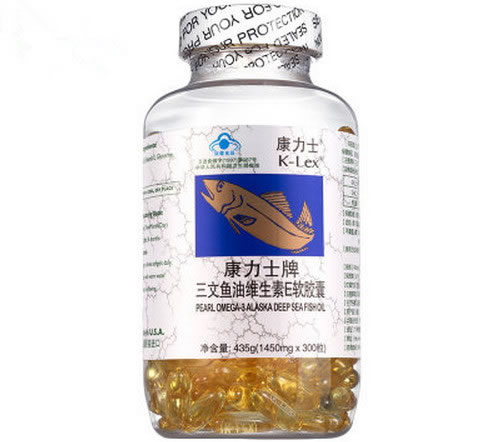 康力士牌三文鱼油维生素E软胶囊招商代理 300粒(415g) 美国