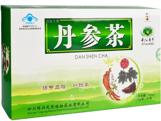 济福生牌丹参茶招商代理 20袋*4盒