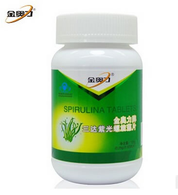 金奥力牌三达紫光螺旋藻片招商代理 500片