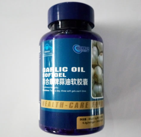 百合康牌蒜油软胶囊