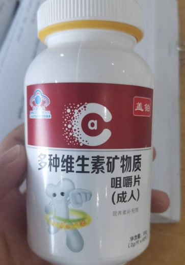 盖铂®多种维生素矿物质咀嚼片(成人)