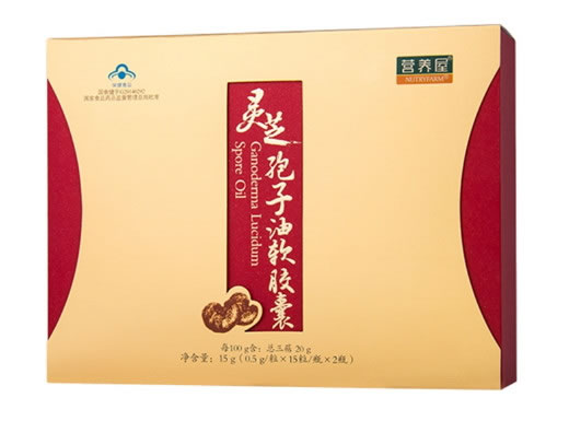 营养屋R灵芝孢子油软胶囊