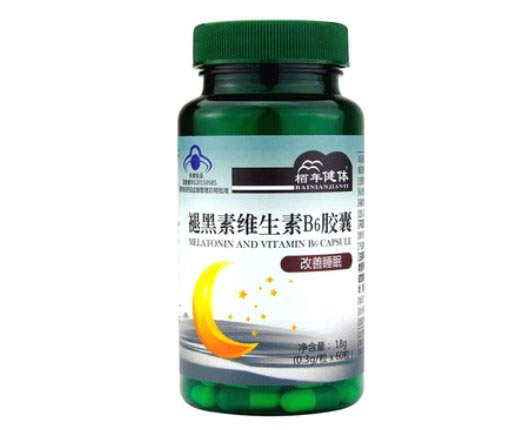栢年健体褪黑素维生素B6胶囊招商代理 60粒