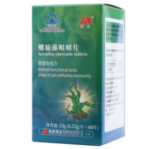 螺旋藻咀嚼片