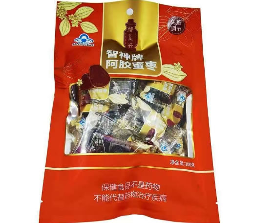鄢复兴智神牌阿胶蜜枣(原名：阿胶蜜枣)招商代理 100g
