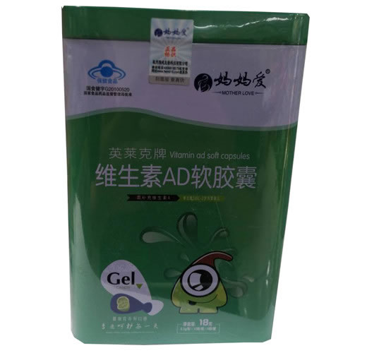 妈妈爱英莱克牌维生素AD软胶囊招商代理 60粒