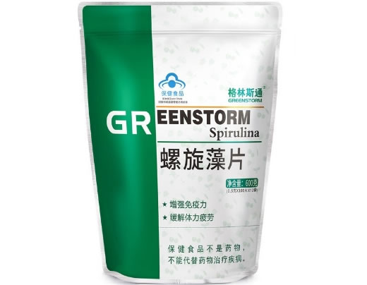 格林斯通牌螺旋藻片招商代理 100片*12袋