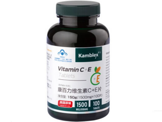 康百力维生素C+E片(营养素补充剂)招商代理 100片