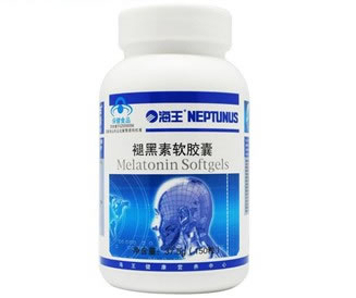 海王牌褪黑素软胶囊招商代理 150粒 杭州海王
