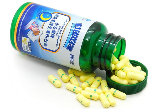 百合康百合康牌褪黑素维生素B6胶囊招商代理 100粒