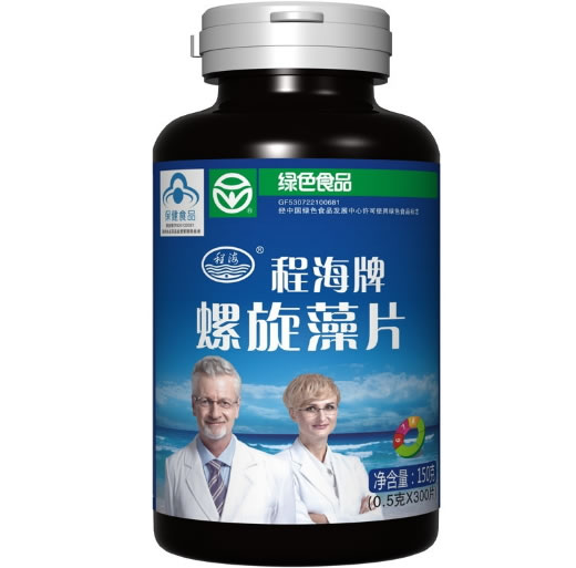 程海牌螺旋藻片招商代理 300片