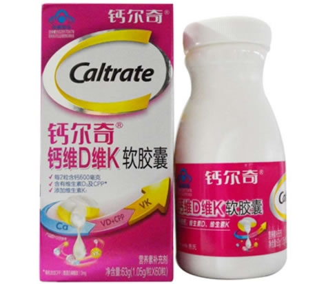 钙尔奇R钙维D维K软胶囊