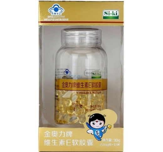 Si-Ki金奥力牌维生素E软胶囊招商代理 120粒