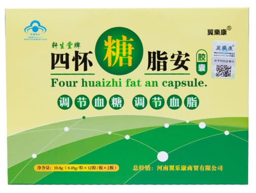 轩生堂牌四怀糖脂安胶囊