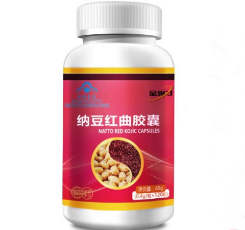 金奥力牌纳豆红曲胶囊招商代理 120粒