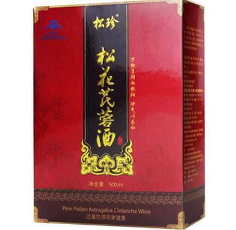 松珍牌松花芪蓉酒