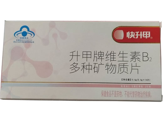 快升甲升甲牌维生素B2多种矿物质片招商代理 