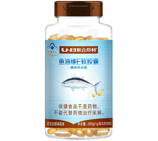 联合邦利牌鱼油维E软胶囊