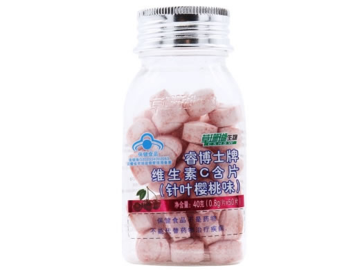 草珊瑚生物睿博士牌维生素C含片(针叶樱桃味)招商代理 