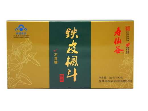 寿仙谷寿仙谷牌铁皮枫斗颗粒招商代理 90包