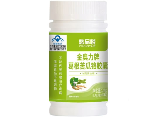 金奥力牌葛根苦瓜铬胶囊
