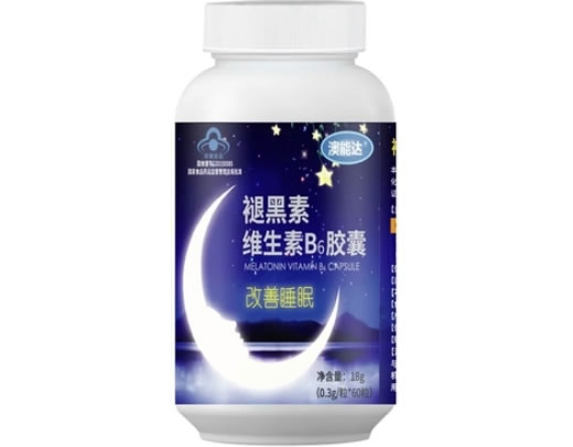 澳能达褪黑素维生素B6胶囊招商代理 60粒