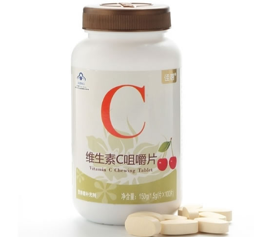 佳蓓维生素C咀嚼片招商代理 100片