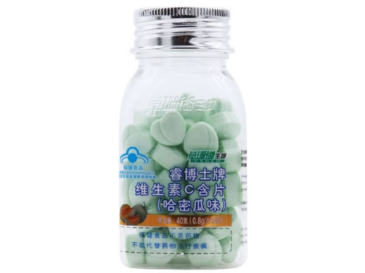 草珊瑚生物睿博士牌维生素C含片(哈密瓜味)招商代理 草珊瑚生物