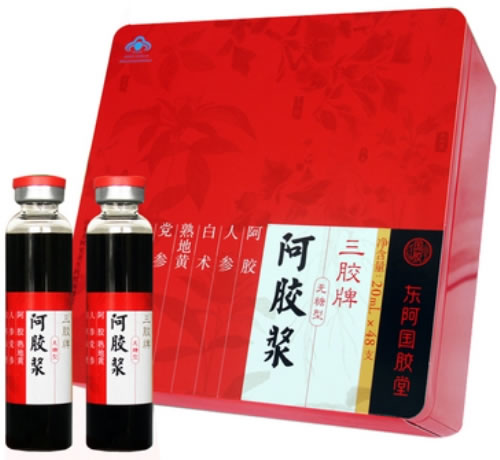 东阿国胶堂三胶牌阿胶浆(无糖型)招商代理 东阿国胶堂 48支
