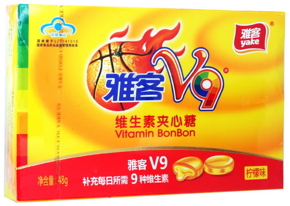 雅客V9牌维生素夹心糖