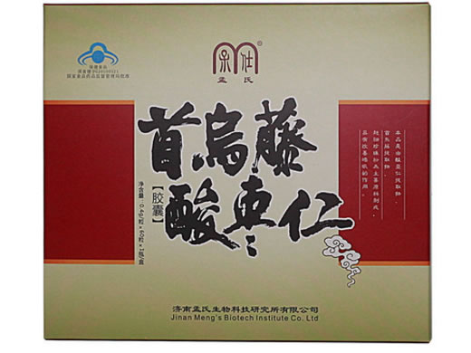 孟氏牌首乌藤酸枣仁胶囊