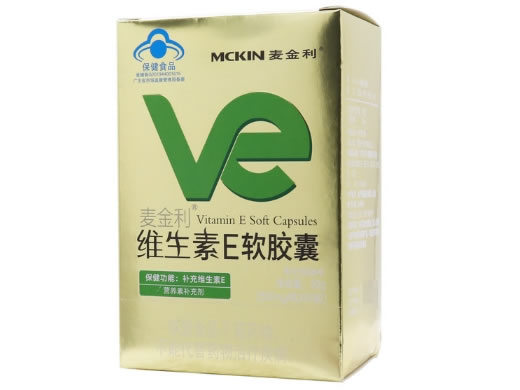 麦金利®维生素E软胶囊招商代理 60粒