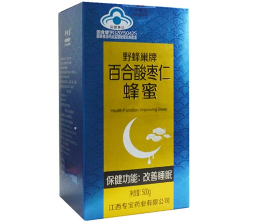野蜂巢牌百合酸枣仁蜂蜜招商代理 