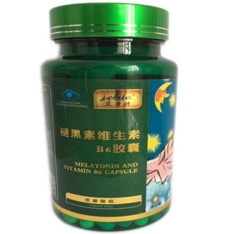 艾力特褪黑素维生素B6胶囊招商代理 60粒
