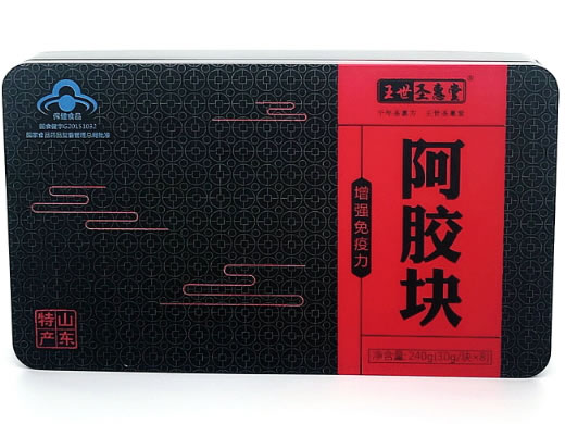 王世圣惠堂阿胶块招商代理 8块