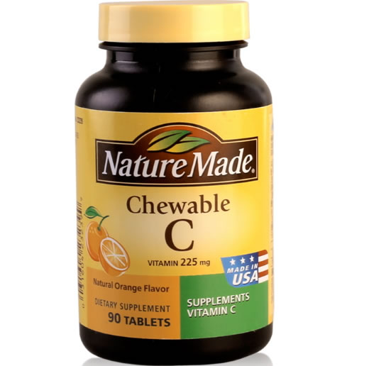 天维美牌维生素C咀嚼片招商代理 90片 美国