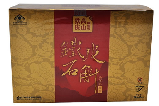 康恩贝高山铁皮R铁皮石斛西洋参颗粒招商代理 12袋 济公缘药业