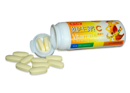 半生缘牌维生素C咀嚼片招商代理 20片