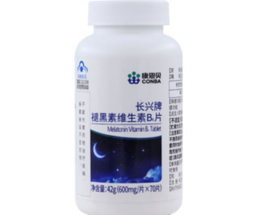 康恩贝长兴牌褪黑素维生素B6片招商代理 70片