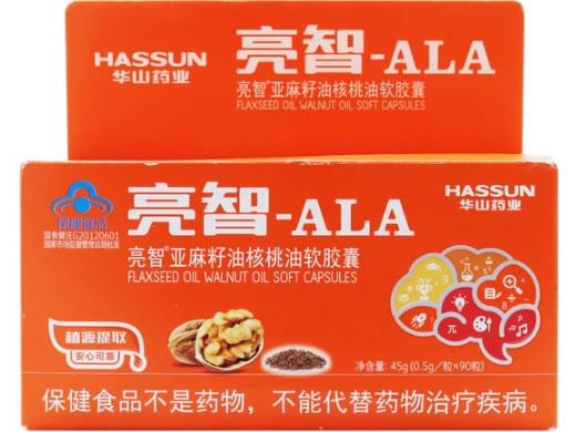 亮智R亚麻籽油核桃油软胶囊