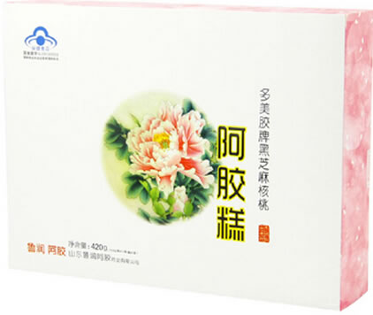 多美胶牌黑芝麻核桃阿胶糕招商代理 420g