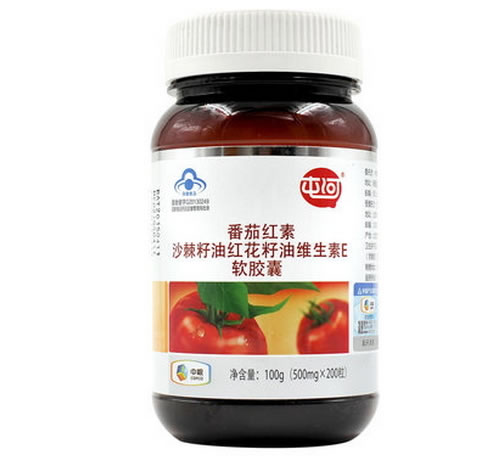 屯河牌番茄红素沙棘籽油红花籽油维生素E软胶囊招商代理 